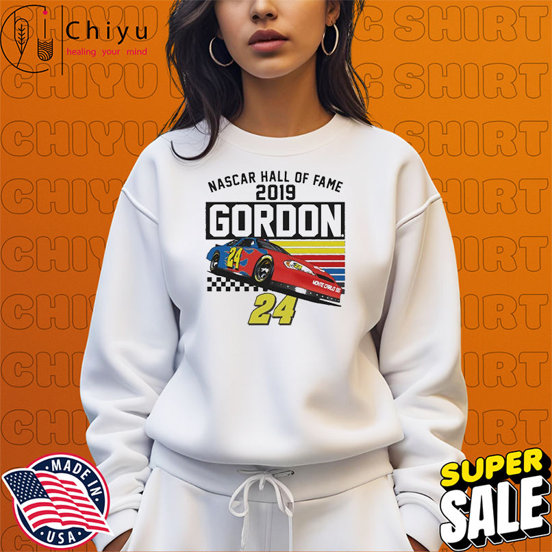 Jeff Gordon #24 2019 Hall Of Fame Hendrick Motorsports Nascar T-shirts Jeff Gordon #24 2019 Hall Of Fame Hendrick Motorsports Nascar T-shirts
