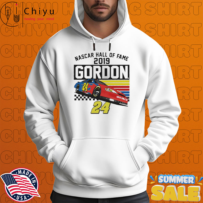 Jeff Gordon #24 2019 Hall Of Fame Hendrick Motorsports Nascar T-shirts Jeff Gordon #24 2019 Hall Of Fame Hendrick Motorsports Nascar T-shirts