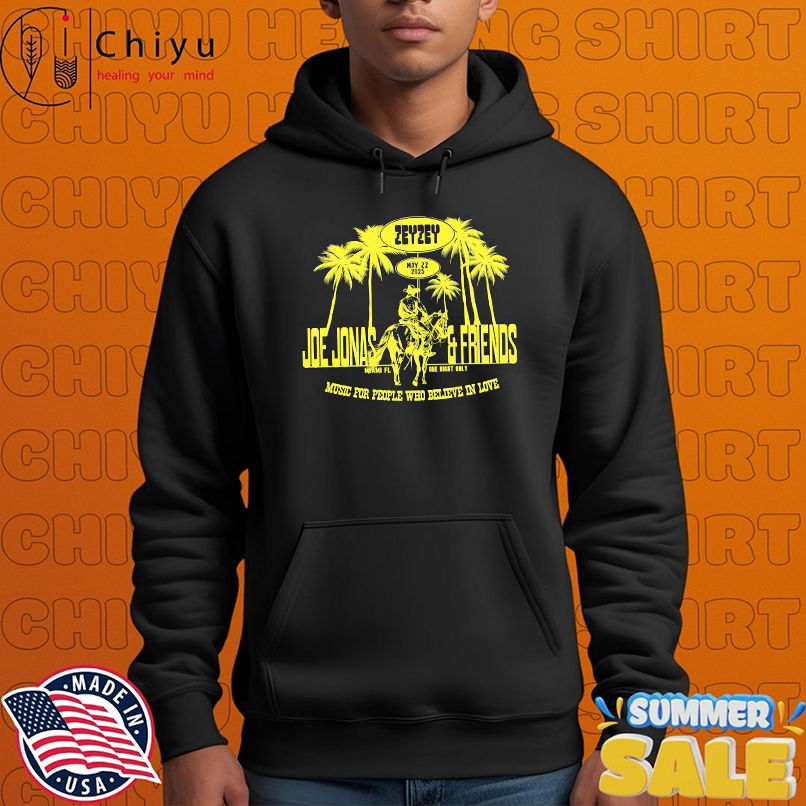 Joe Jonas And Friends Zeyzey May 22 2025 Music For People Who Believe In Love Miami Cowboy T-shirts Joe Jonas And Friends Zeyzey May 22 2025 Music For People Who Believe In Love Miami Cowboy T-shirts