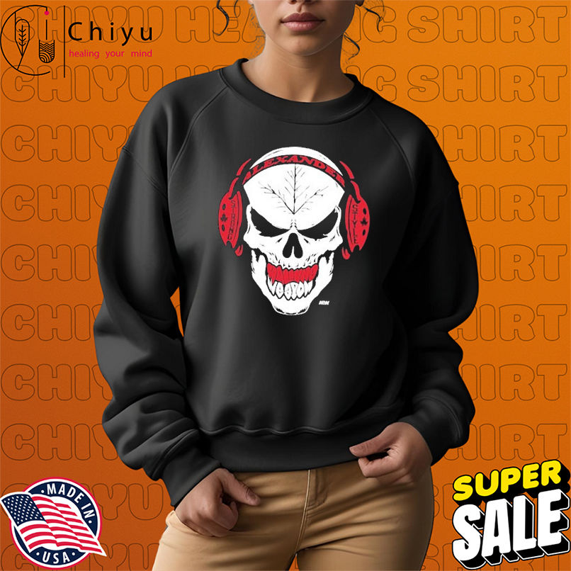 Josh Alexander Walking Weapon Skull AEW T-shirts Josh Alexander Walking Weapon Skull AEW T-shirts
