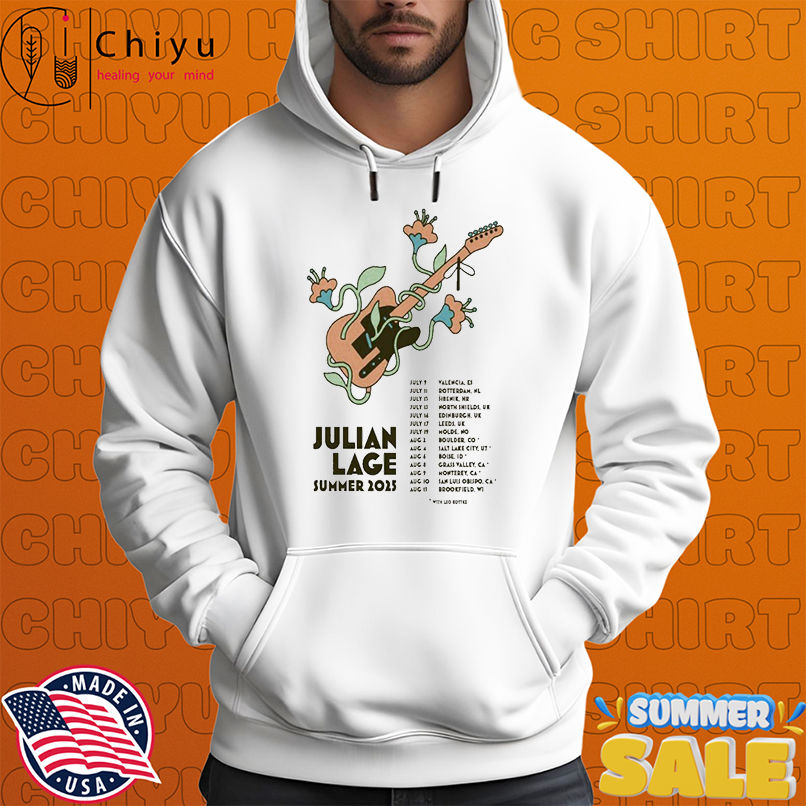 Julian Lage Summer 2025 Tour Dates T-shirts Julian Lage Summer 2025 Tour Dates T-shirts