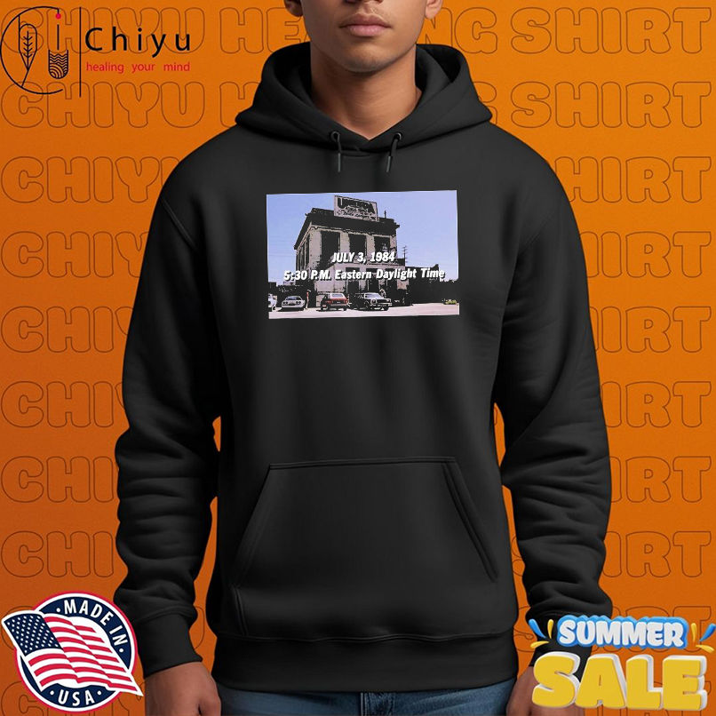 July 3, 1984 5 30 PM Eastern Daylight Time T-shirts July 3, 1984 5 30 PM Eastern Daylight Time T-shirts