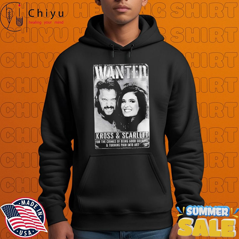 Karrion Kross And Scarlett Wanted For The Crimes Of Being Good Soldiers And Turning Pain Into Art Photo WWE T-shirts Karrion Kross And Scarlett Wanted For The Crimes Of Being Good Soldiers And Turning Pain Into Art Photo WWE T-shirts