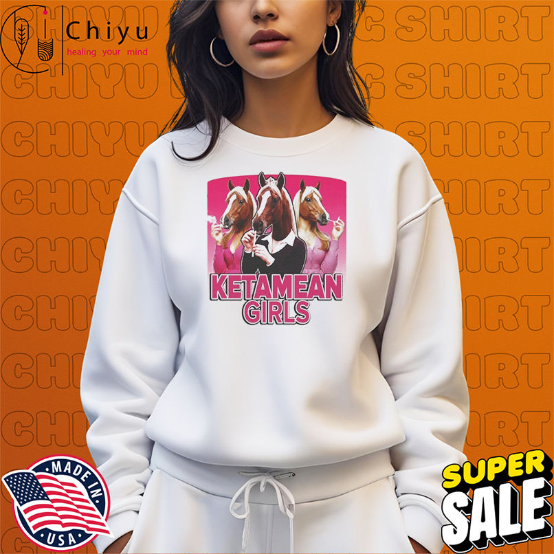 Ketamean Girls Horse Cigarettes T-shirts Ketamean Girls Horse Cigarettes T-shirts