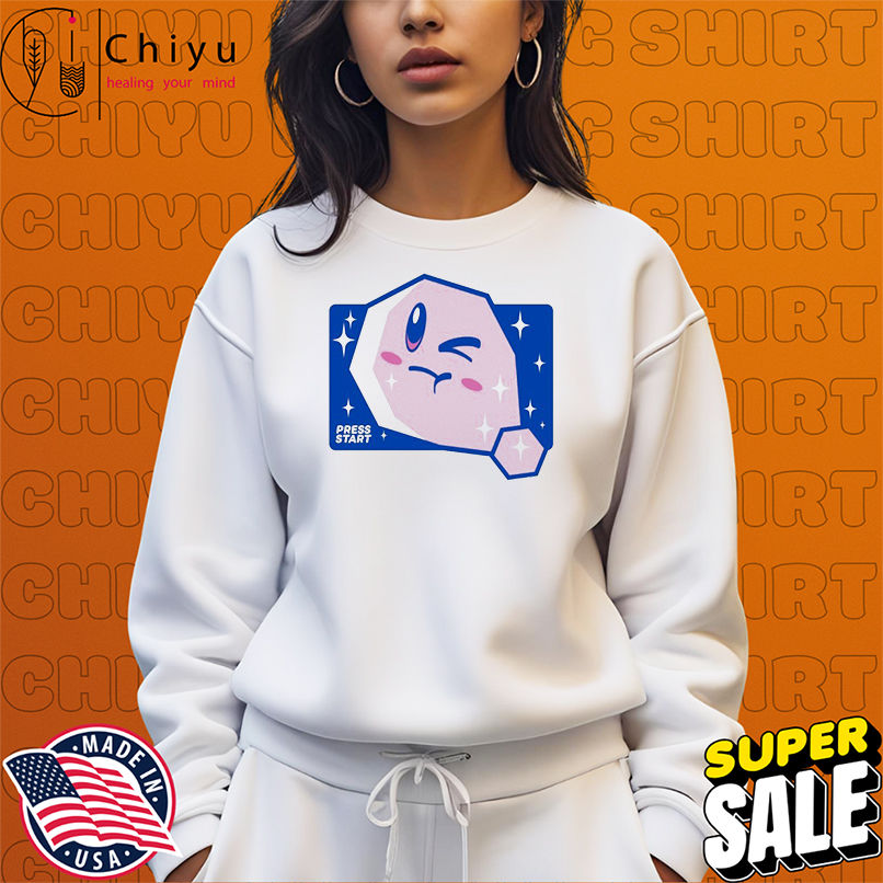 Kirby Press Start Cute 64 T-shirts Kirby Press Start Cute 64 T-shirts