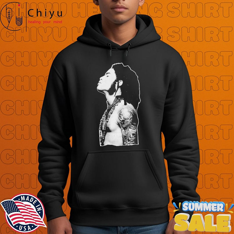 Lenny Kravitz Profile Outline T-shirts Lenny Kravitz Profile Outline T-shirts
