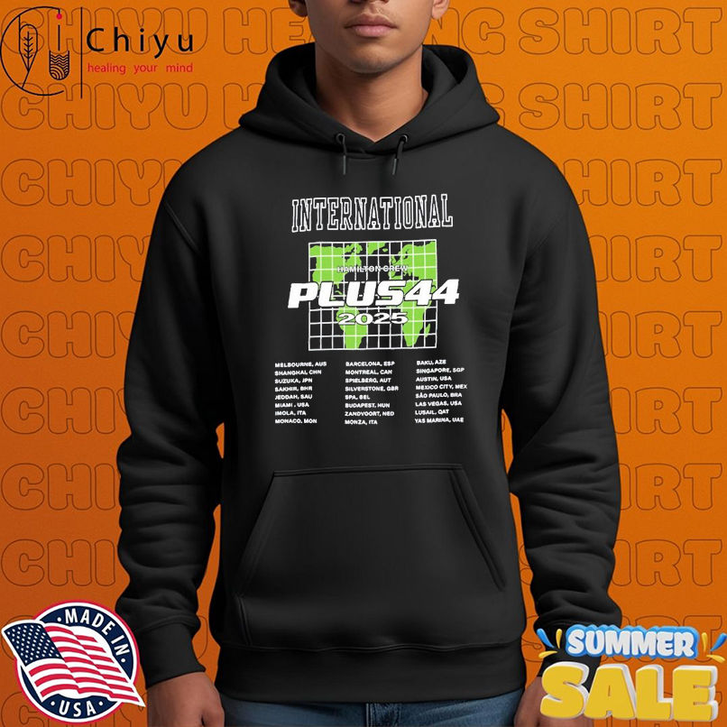 Lewis Hamilton Crew +44 International 2025 T-shirts Lewis Hamilton Crew +44 International 2025 T-shirts