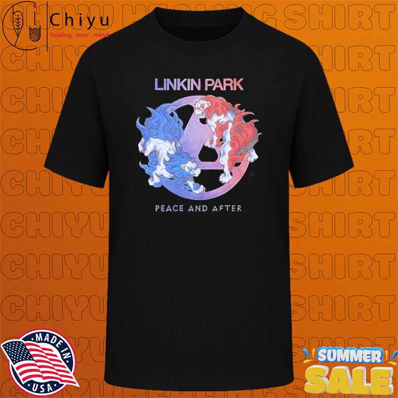 Linkin Park x Peace And After Gradient Guardians T-shirts