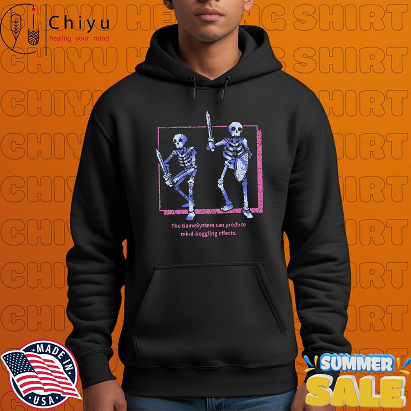 Mind-Boggling Grafx The Gamesystem Can Produce Mind Boggling Effects Skeleton T-shirts Mind-Boggling Grafx The Gamesystem Can Produce Mind Boggling Effects Skeleton T-shirts