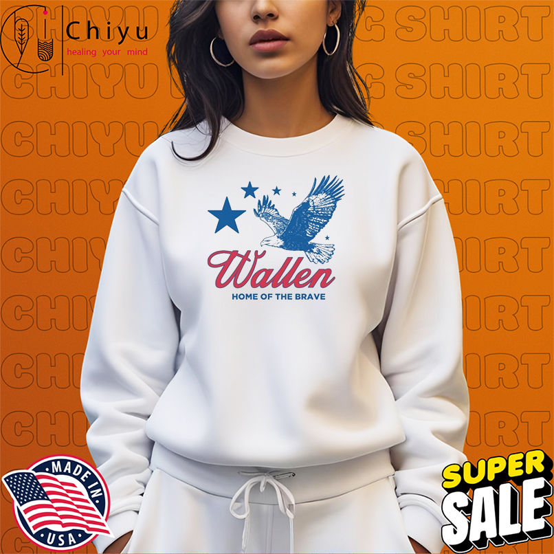 Morgan Wallen Home Of The Brave Eagle T-shirts Morgan Wallen Home Of The Brave Eagle T-shirts