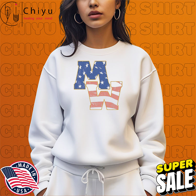 Morgan Wallen MW Stars And Stripes American Flag T-shirts Morgan Wallen MW Stars And Stripes American Flag T-shirts
