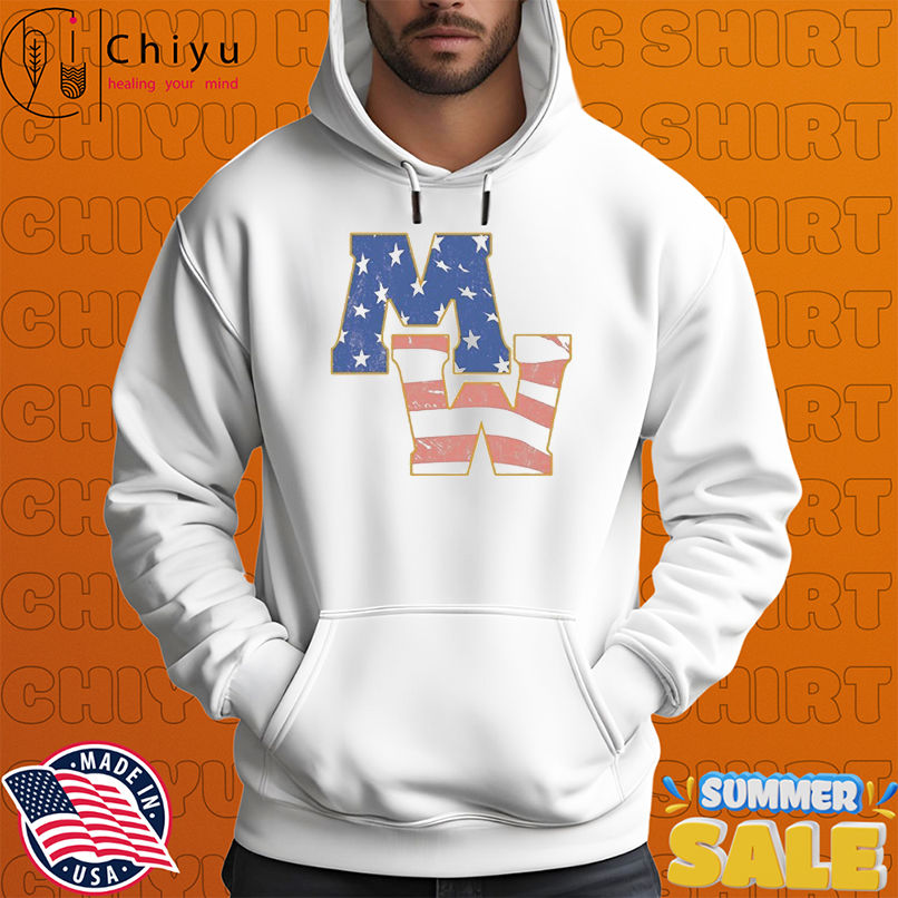 Morgan Wallen MW Stars And Stripes American Flag T-shirts Morgan Wallen MW Stars And Stripes American Flag T-shirts