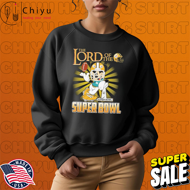 Official Mickey Mouse The Lord Of The Pittsburgh Steelers Super Bowl Trophy T-shirts Official Mickey Mouse The Lord Of The Pittsburgh Steelers Super Bowl Trophy T-shirts