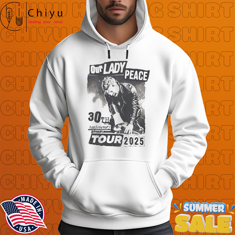 Our Lady Peace 30th Anniversary Canadian Tour 2025 Photo T-shirts Our Lady Peace 30th Anniversary Canadian Tour 2025 Photo T-shirts