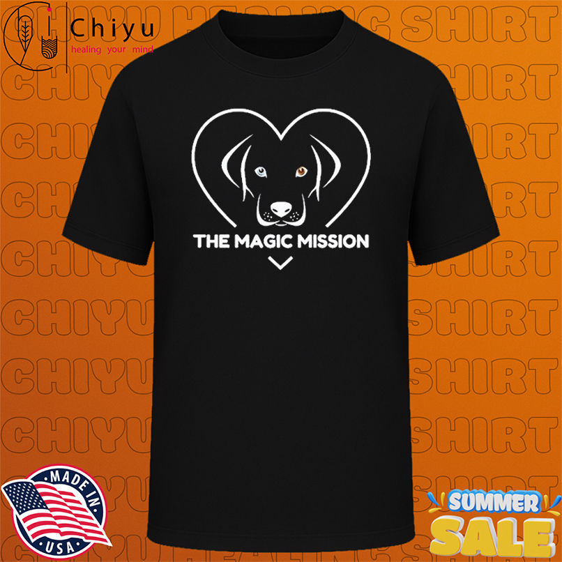 Pebe The Magic Mission Mystery Heart Dog T-shirts