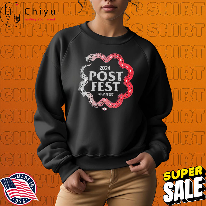 Post Festival 2024 Snake Logo Indianapolis T-shirts Post Festival 2024 Snake Logo Indianapolis T-shirts