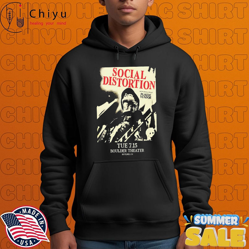Social Distortion Jul 15 2025 In Boulder CO T-shirts Social Distortion Jul 15 2025 In Boulder CO T-shirts