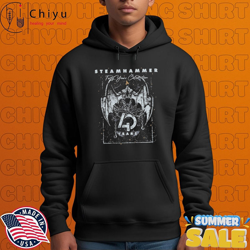 Steamhammer 40 Years T-shirts Steamhammer 40 Years T-shirts
