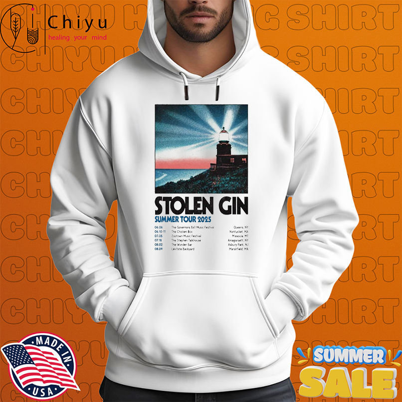 Stolen Gin USA + Canada Summer Tour 2025 Dates T-shirts Stolen Gin USA + Canada Summer Tour 2025 Dates T-shirts