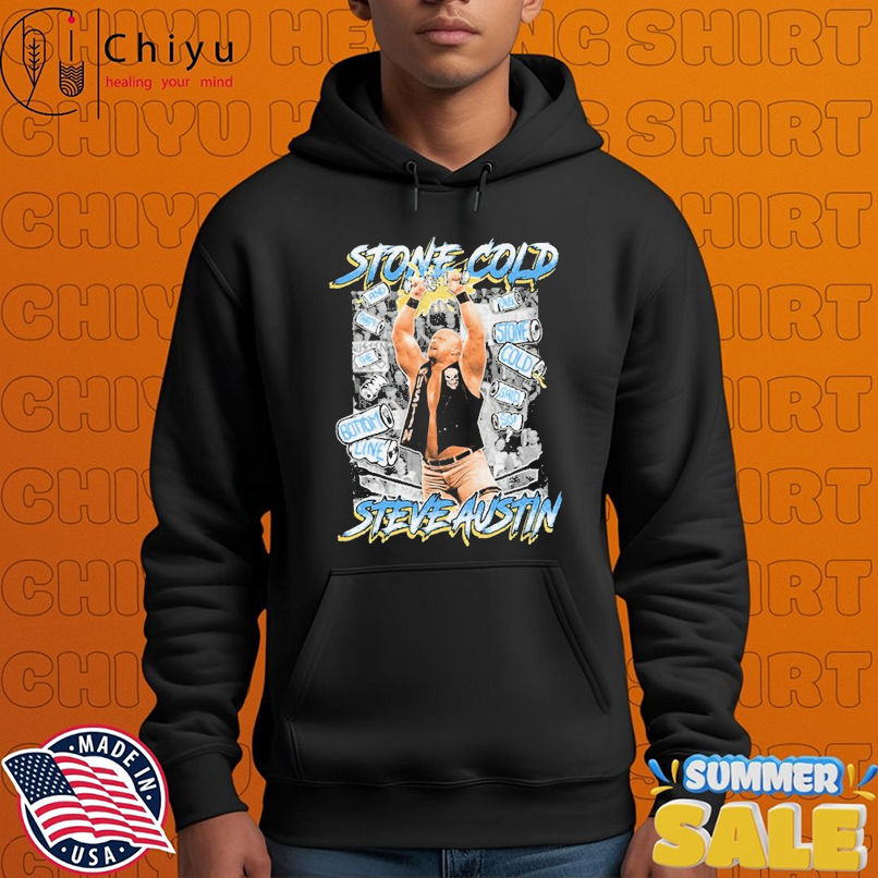 Stone Cold Steve Austin Ripple Junction Superimposed T-Shirts Stone Cold Steve Austin Ripple Junction Superimposed T-Shirts