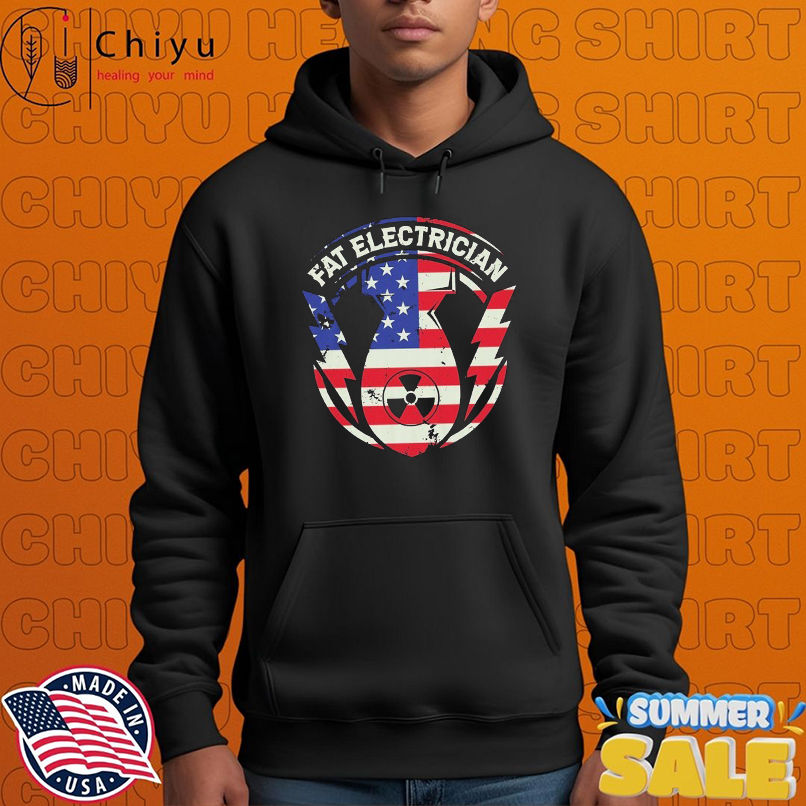 The Fat Electrician 'Merica Boom USA Flag T-shirts The Fat Electrician 'Merica Boom USA Flag T-shirts