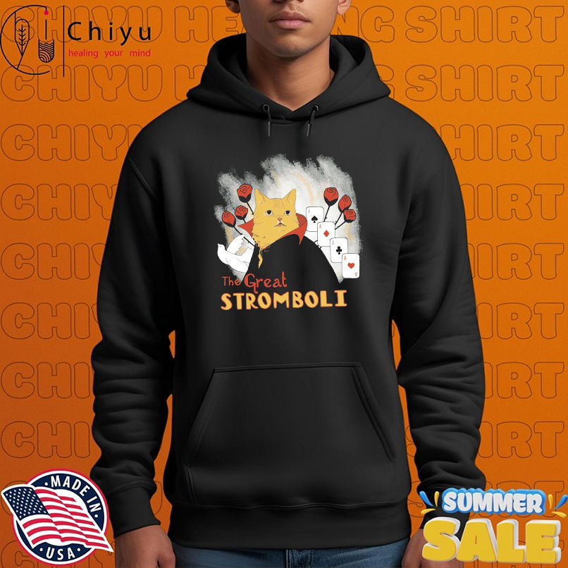 The Great Stromboli Cat Cards T-shirts The Great Stromboli Cat Cards T-shirts