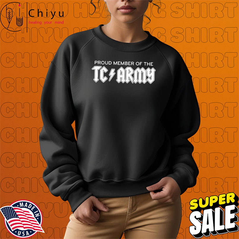 Tom Caron Proud Member Of The TC Army Metal T-Shirts Tom Caron Proud Member Of The TC Army Metal T-Shirts