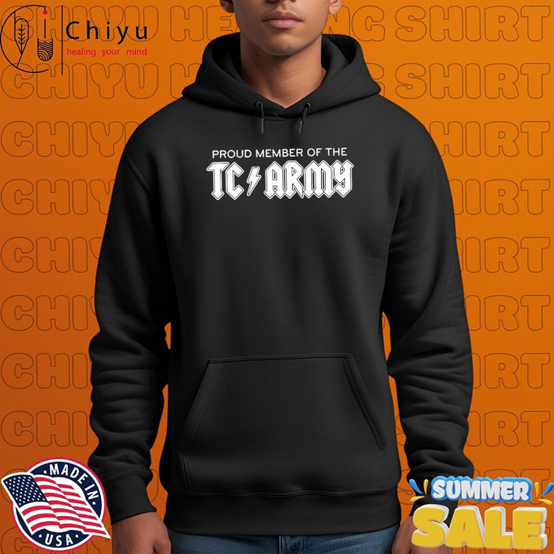 Tom Caron Proud Member Of The TC Army Metal T-Shirts Tom Caron Proud Member Of The TC Army Metal T-Shirts