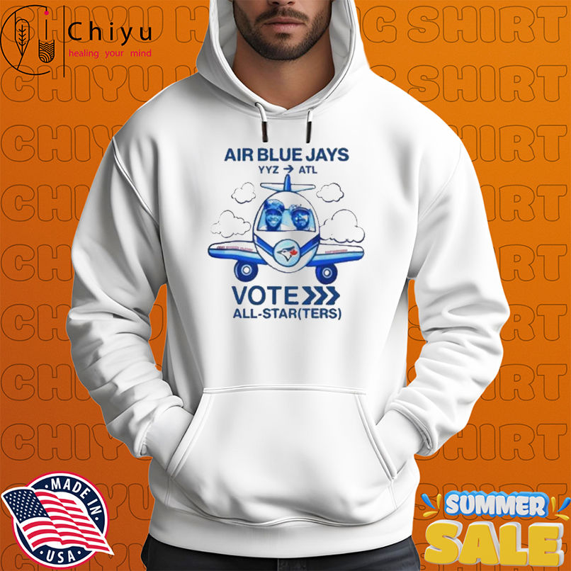 Toronto Blue Jays Vladimir Guerrero Jr. And Alejandro Kirk Kirky Vote Air YYZ Atl All Star T-Shirts Toronto Blue Jays Vladimir Guerrero Jr. And Alejandro Kirk Kirky Vote Air YYZ Atl All Star T-Shirts