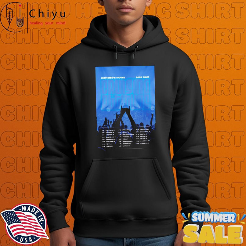 Umphrey's McGee Cruising Altitude Tour 2025 Dates T-shirts Umphrey's McGee Cruising Altitude Tour 2025 Dates T-shirts