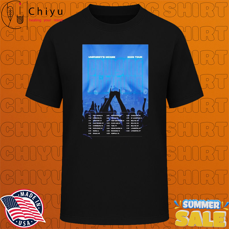 Umphrey's McGee Cruising Altitude Tour 2025 Dates T-shirts