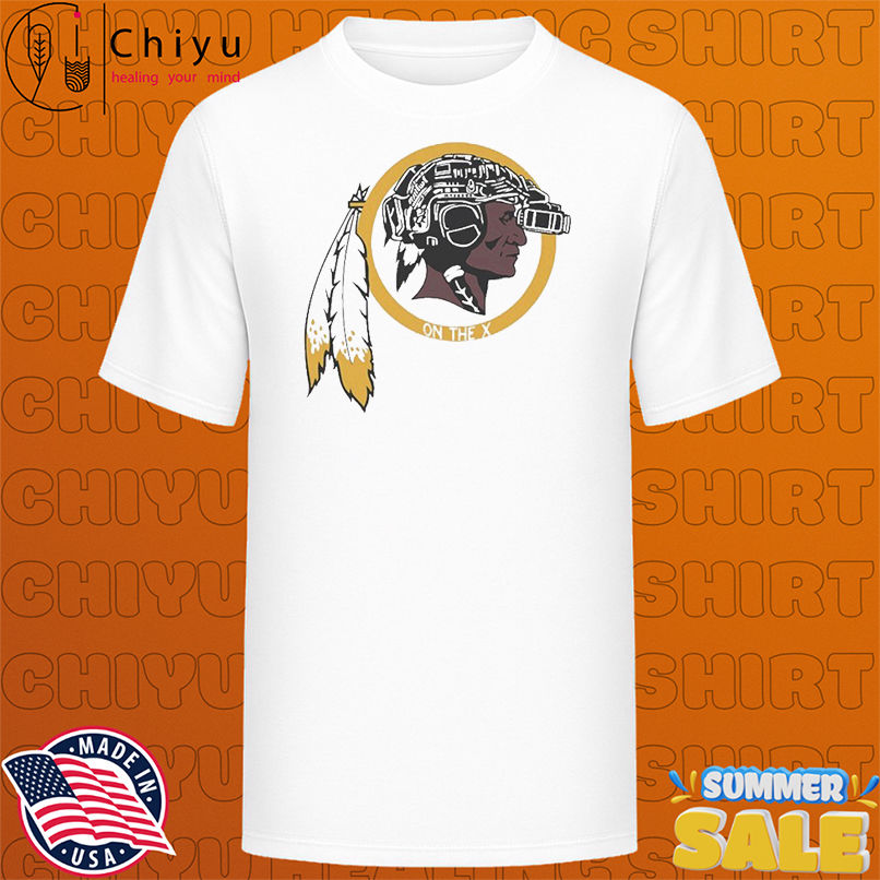 Washington Commanders Redskins On The X Mascot T-shirts