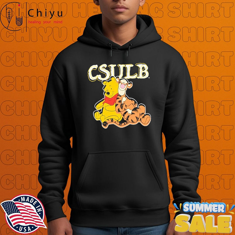 Winnie-The-Pooh And Tigger Long Beach State LBSU T-shirts Winnie-The-Pooh And Tigger Long Beach State LBSU T-shirts