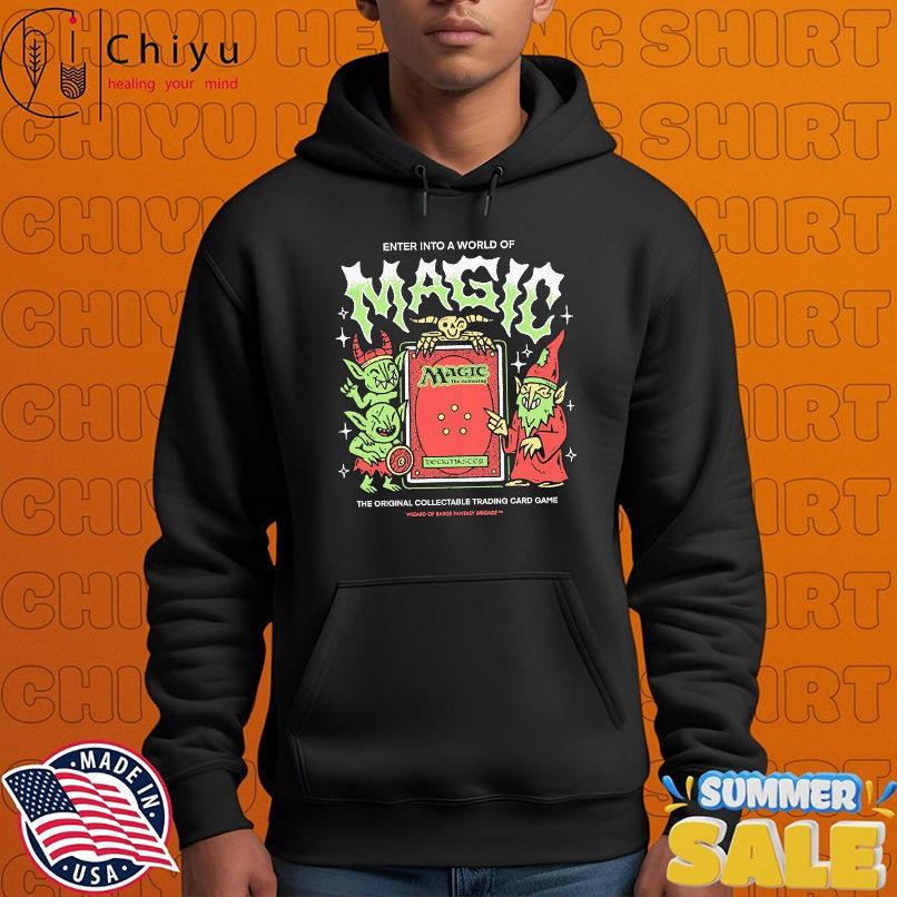 Wizard Of Barge Enter Into A World Of Magic Magic The Gathering Trading Card Game T-shirts Wizard Of Barge Enter Into A World Of Magic Magic The Gathering Trading Card Game T-shirts