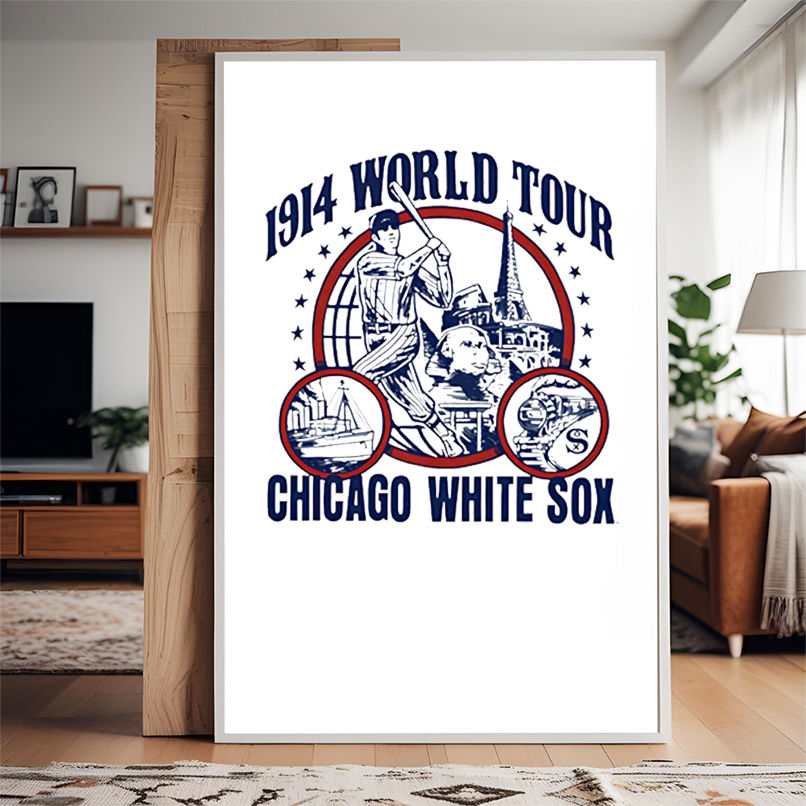 1914 Baseball World Tour Chicago White Sox shirt 1914 Baseball World Tour Chicago White Sox shirt