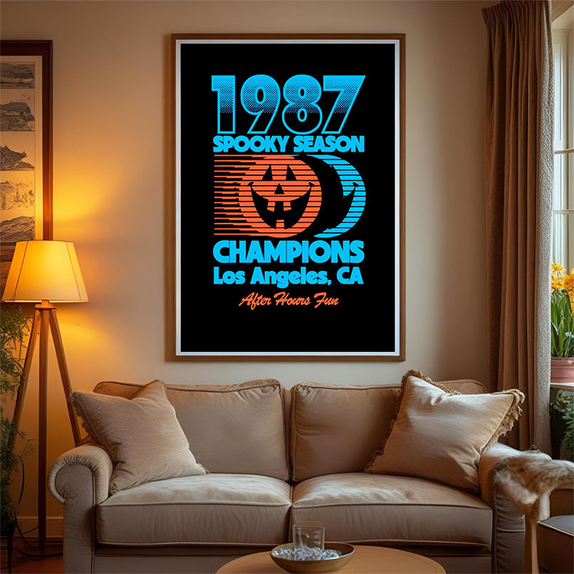 1987 spooky season Champions Los Angeles shirt 1987 spooky season Champions Los Angeles shirt