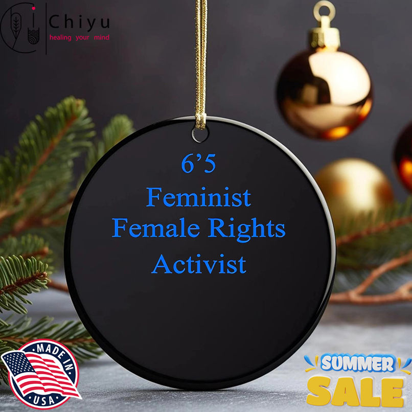 6'5 Feminist Female Rights activist shirt