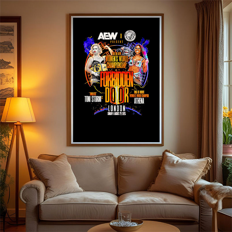 AEW Forbidden Door 2025 Matchup Toni Storm vs Athena shirt AEW Forbidden Door 2025 Matchup Toni Storm vs Athena shirt