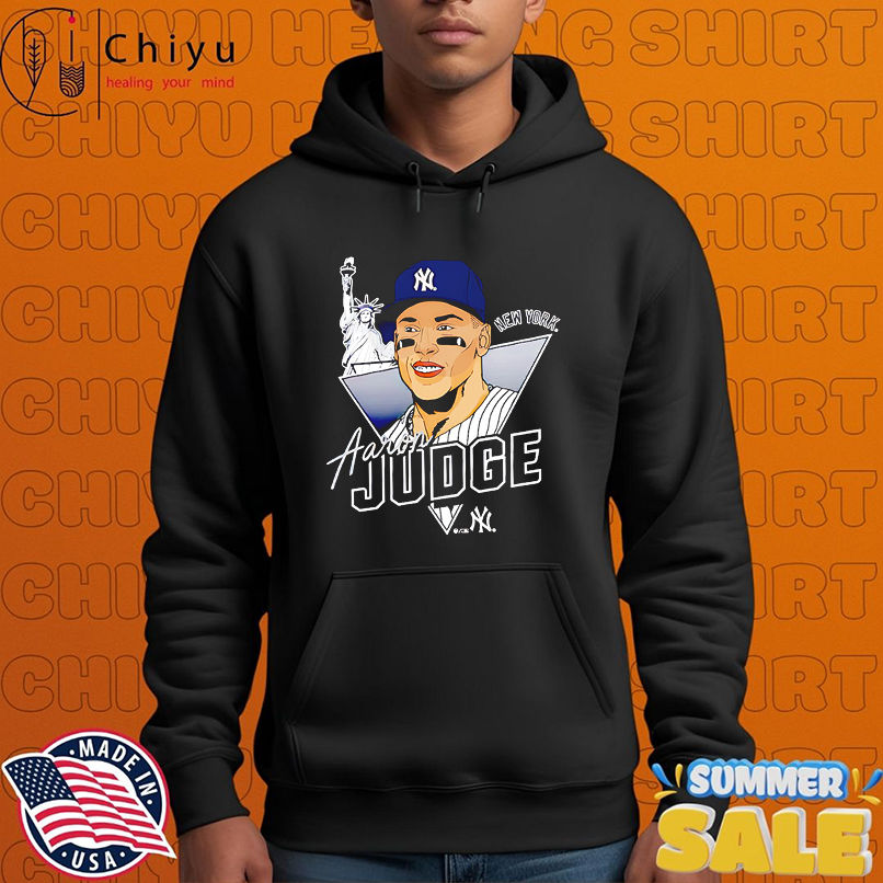Aaron Judge New York Yankees Profile Big and Tall Caricature Player shirt Aaron Judge New York Yankees Profile Big and Tall Caricature Player shirt