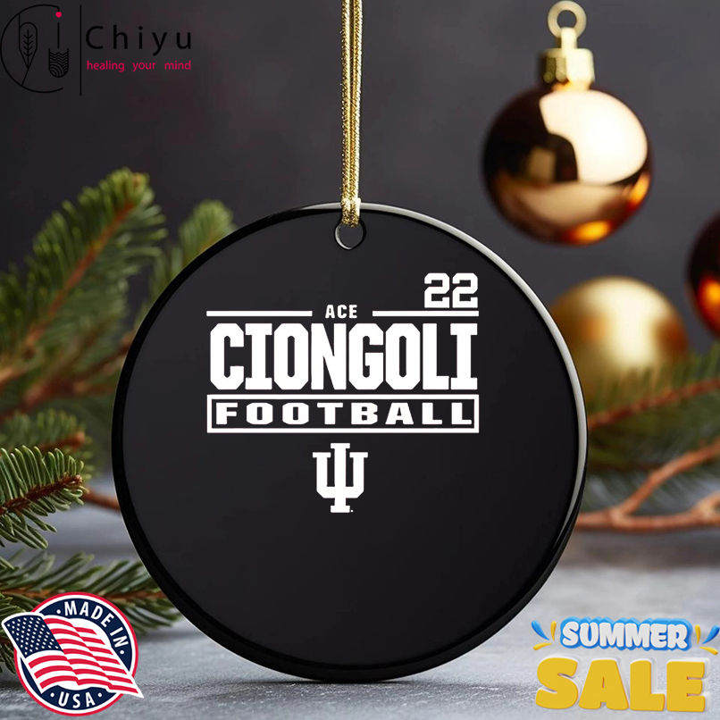 Ace Ciongoli Indiana Hoosiers Crimson 22 shirt