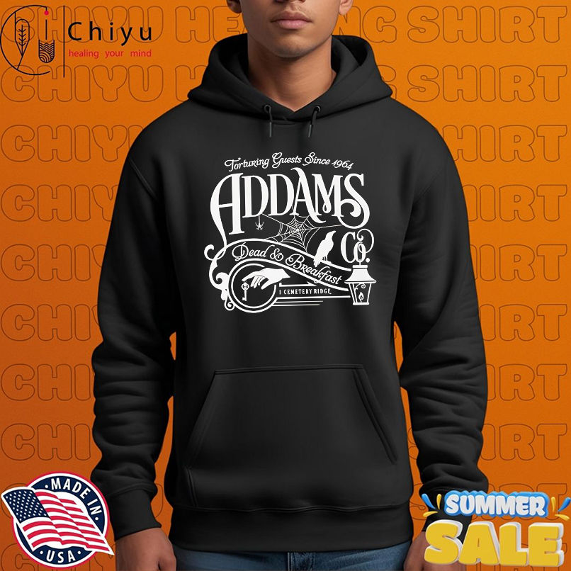 Addams Dead and Breakfast Wednesday shirt