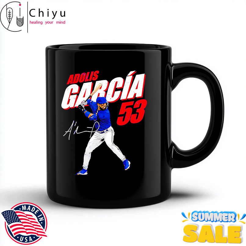 Adolis Garcia #53 Texas Baseball Players signature retro shirt