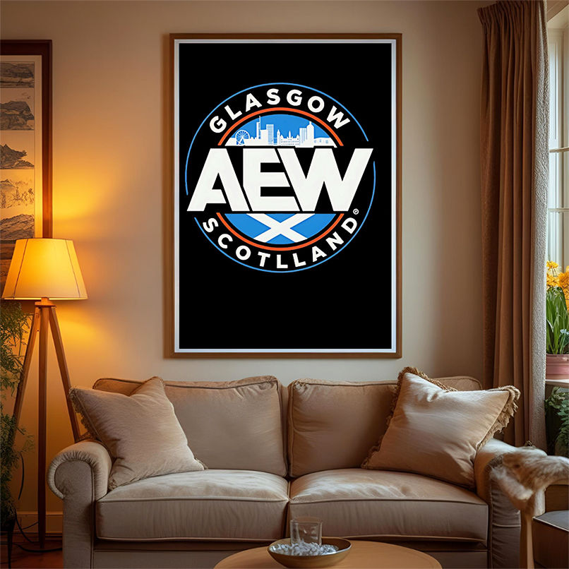 Aew Glasgow Scotland shirt Aew Glasgow Scotland shirt