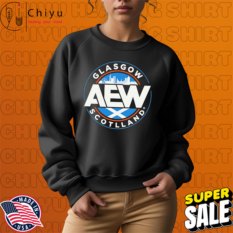 Aew Glasgow Scotland shirt Aew Glasgow Scotland shirt