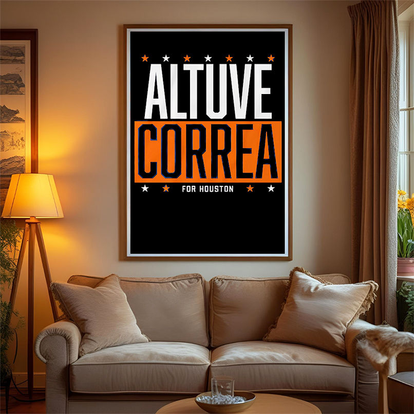 Altuve-Correa for Houston shirt Altuve-Correa for Houston shirt