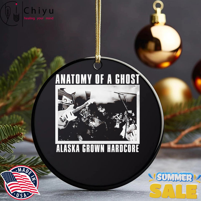 Anatomy of a ghost Alaska grown hardcore shirt