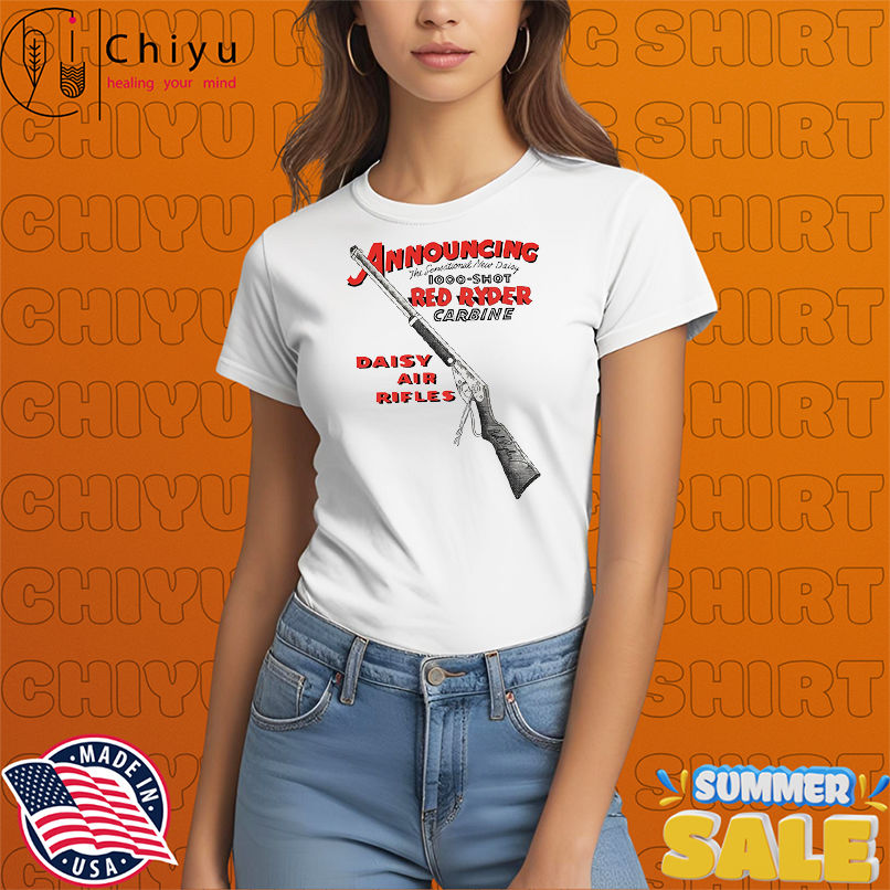 Announcing 1000 shot red ryder carbine shirt