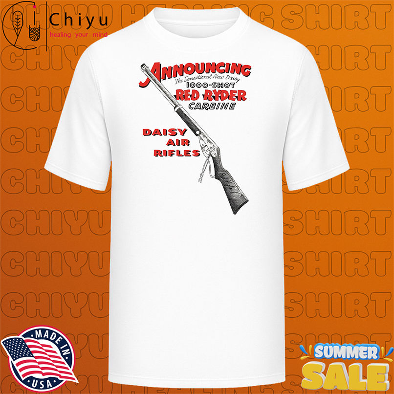 Announcing 1000 shot red ryder carbine shirt