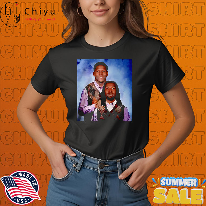 Anthony Edwards Naz Reid Timberwolves Step Brothers shirt