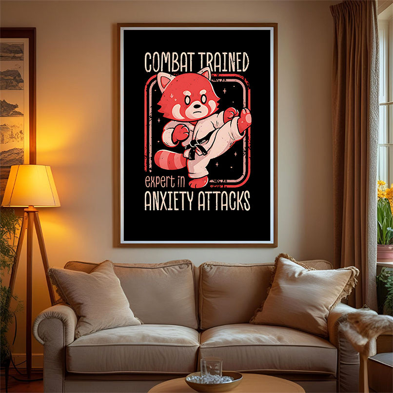 Anxiety attack expert red panda shirt Anxiety attack expert red panda shirt
